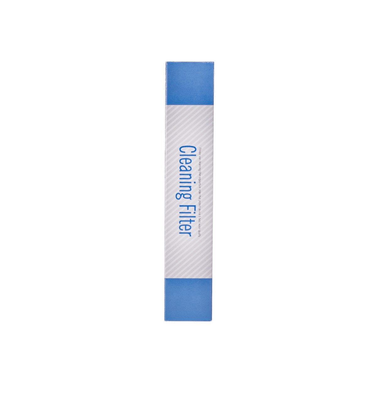 Hydrogen water cleaning cartridge in a white and blue box labeled Cleaning Filter