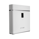 Tankless reverse osmosis water filter with digital display, modern white design